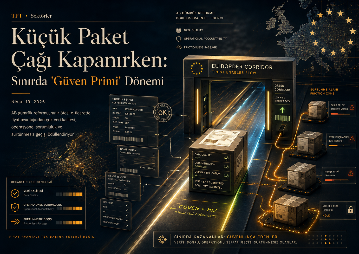 Küçük Paket Çağı Kapanırken: Sınırda “Güven Primi” Dönemi